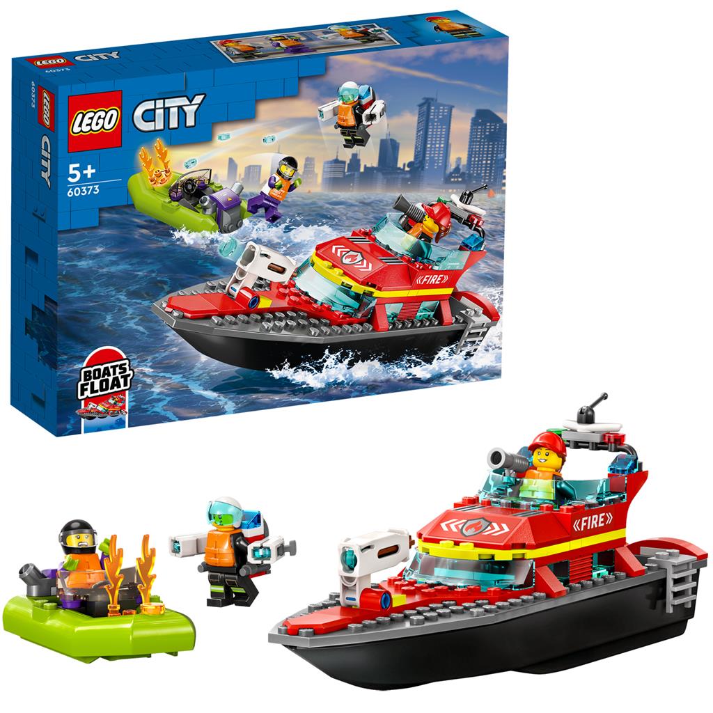 LEGO® 60373 City Incendio sulla scialuppa di salvataggio