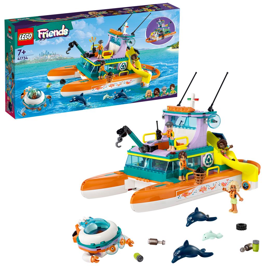 LEGO 41734 Friends Zee Reddingsboot - Bricks4fun