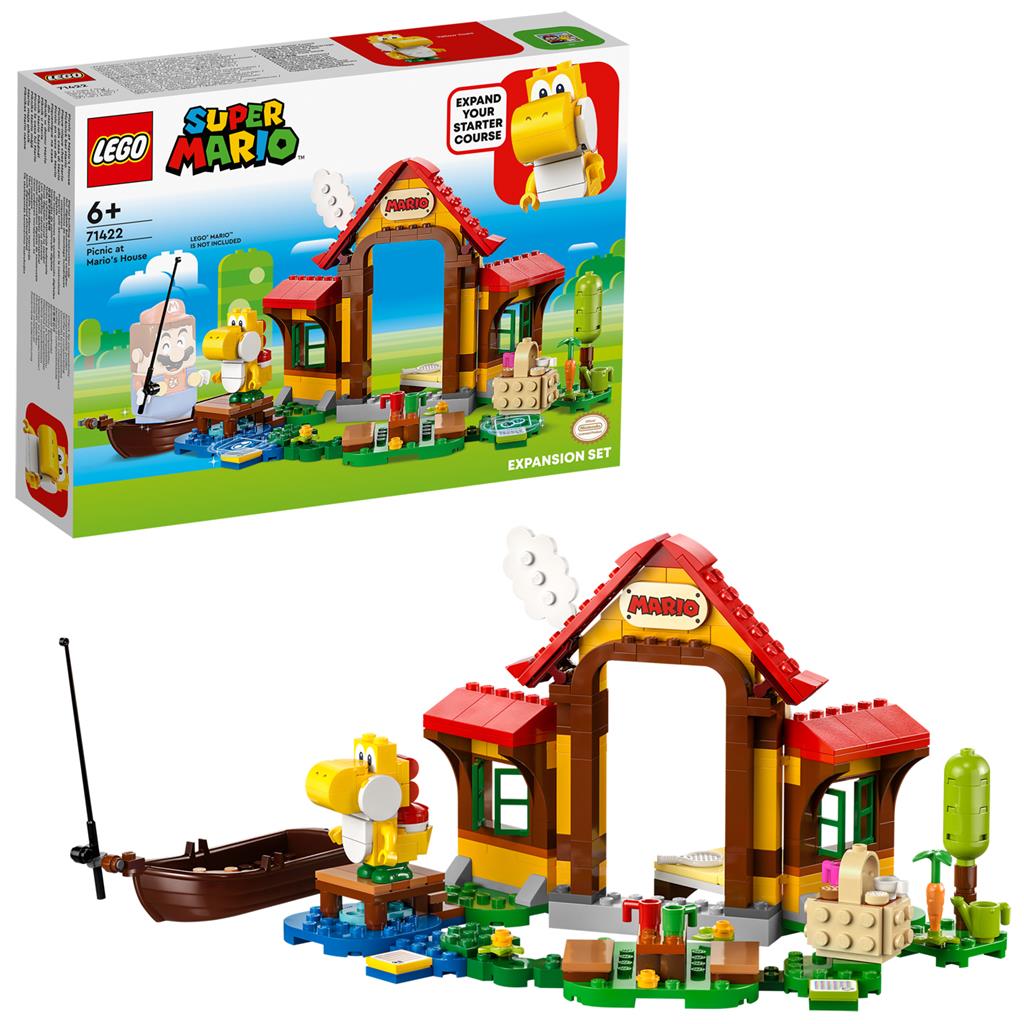 LEGO 71422 Super Mario: Uitbreidingsset: Picknick bij Mario's huis - Bricks4fun