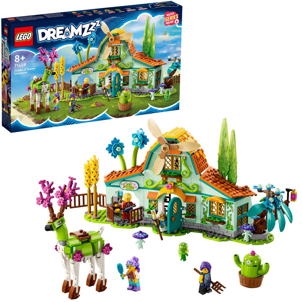 LEGO 71459 Dreamzzz Stal Met Droomwezens - Bricks4fun