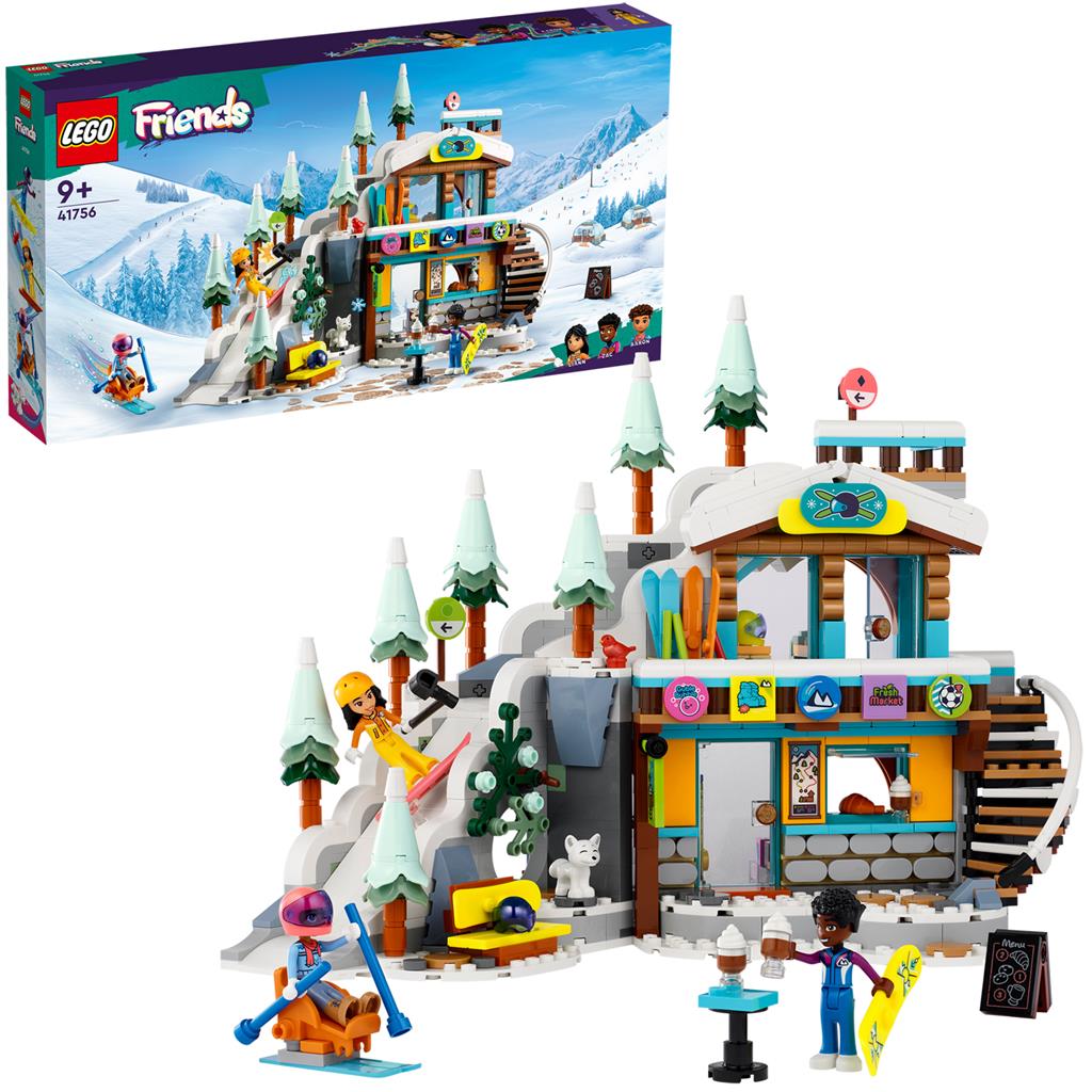 LEGO 41756 Friends Vakantie skipiste en café - Bricks4fun