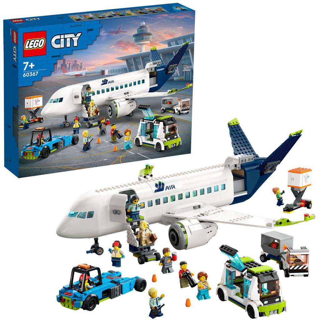 LEGO 60367 City Passagiersvliegtuig - Bricks4fun