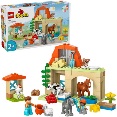 LEGO DUPLO 10416 Dieren verzorgen op de boerderij - Bricks4fun