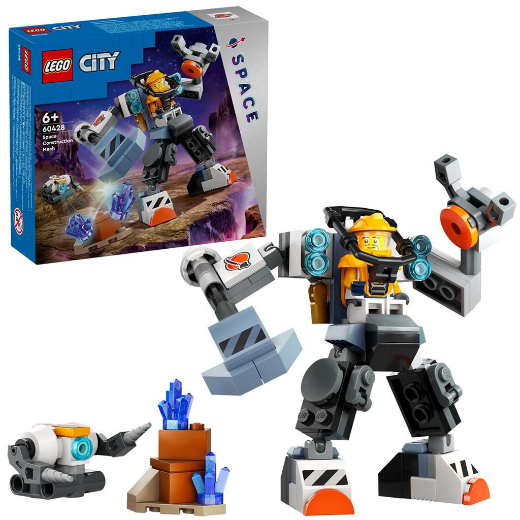 LEGO 60428 City Ruimtebouwmecha - Bricks4fun