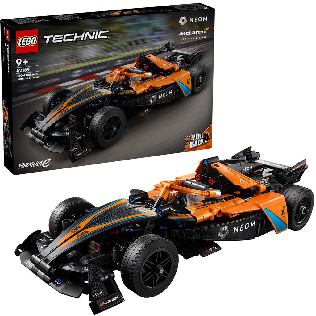 LEGO 42169 Technic Neom MCLaren Formula E Race Car - Bricks4fun