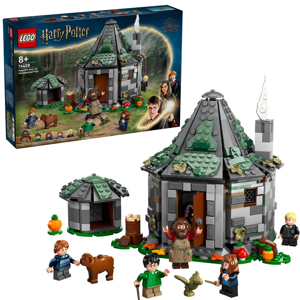 LEGO 76428 Harry Potter Hagrids huisje: onverwacht bezoek - Bricks4fun