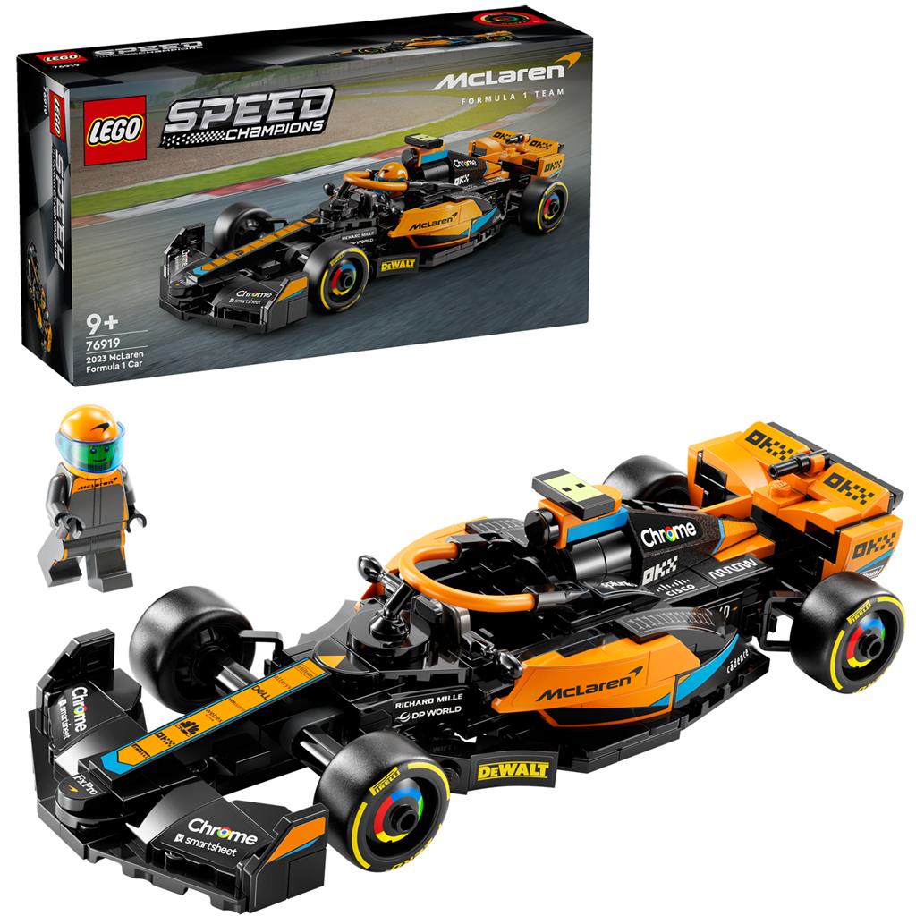 LEGO 76919 Speed Champions McLaren Formule 1 racewagen 2023 - Bricks4fun