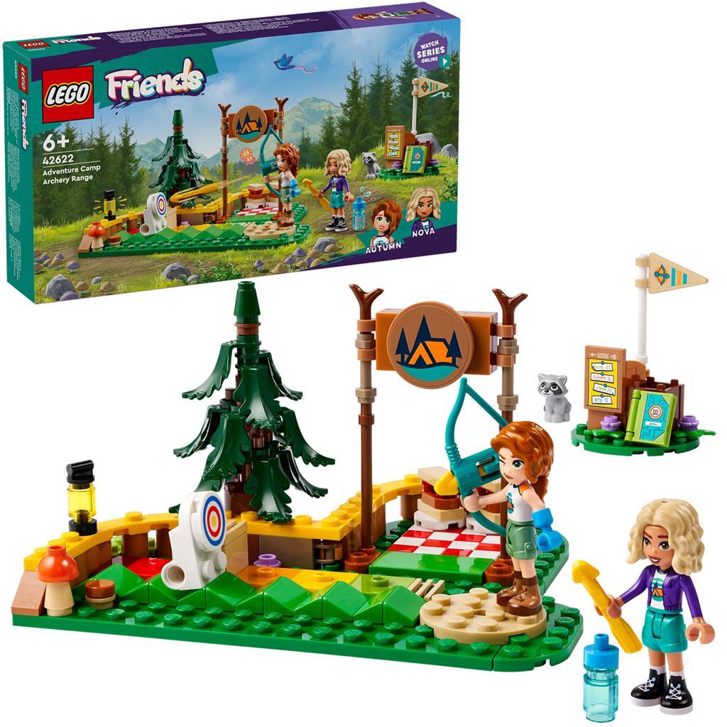 Campo di tiro con l'arco del Campo Avventura LEGO® Friends 42622