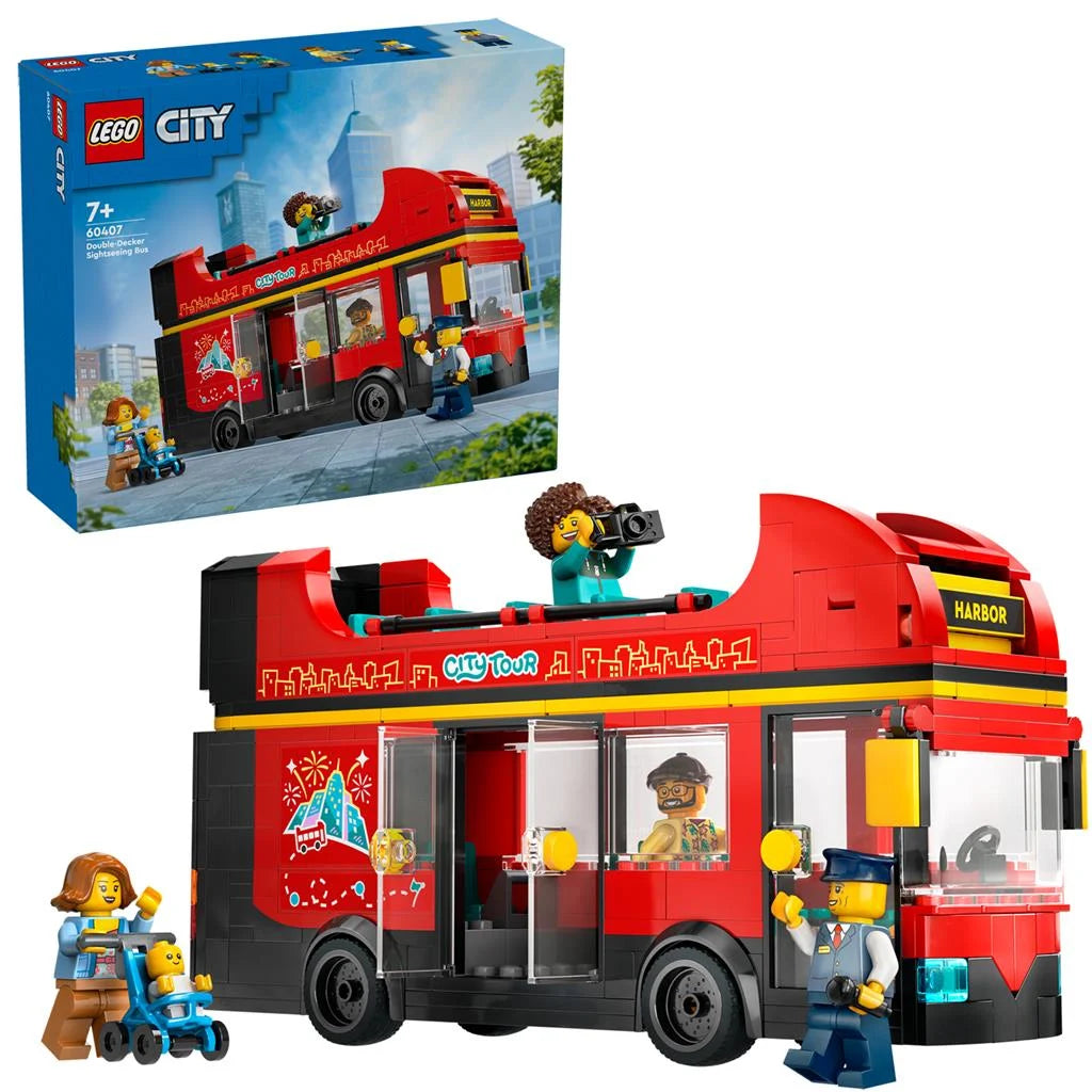 LEGO® 60407 City Grandi veicoli Rosso a due piani