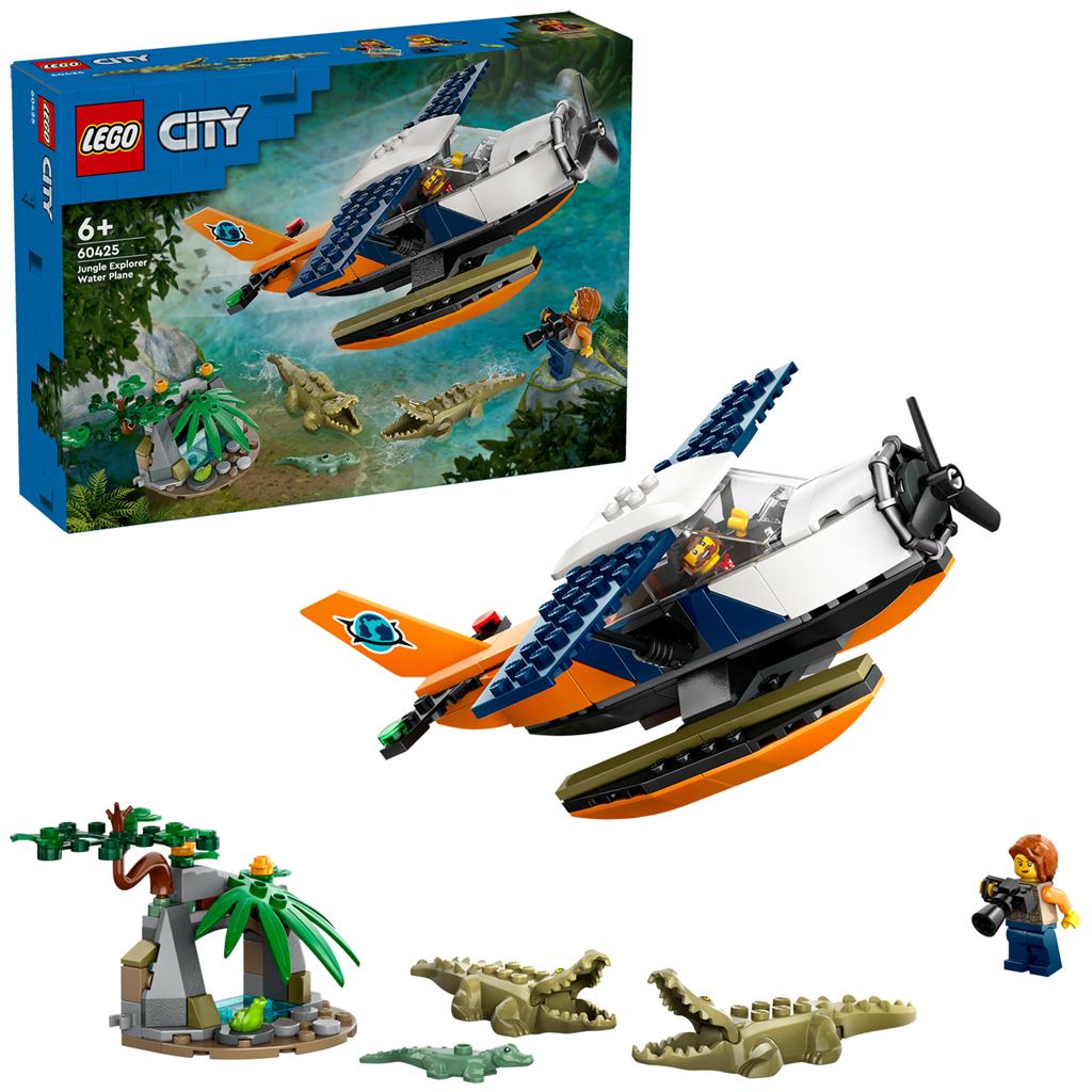 LEGO® 60425 City Idrovolante da esplorazione della giungla