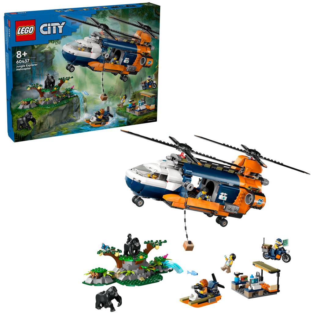 LEGO® 60437 Elicottero da esplorazione della giungla City