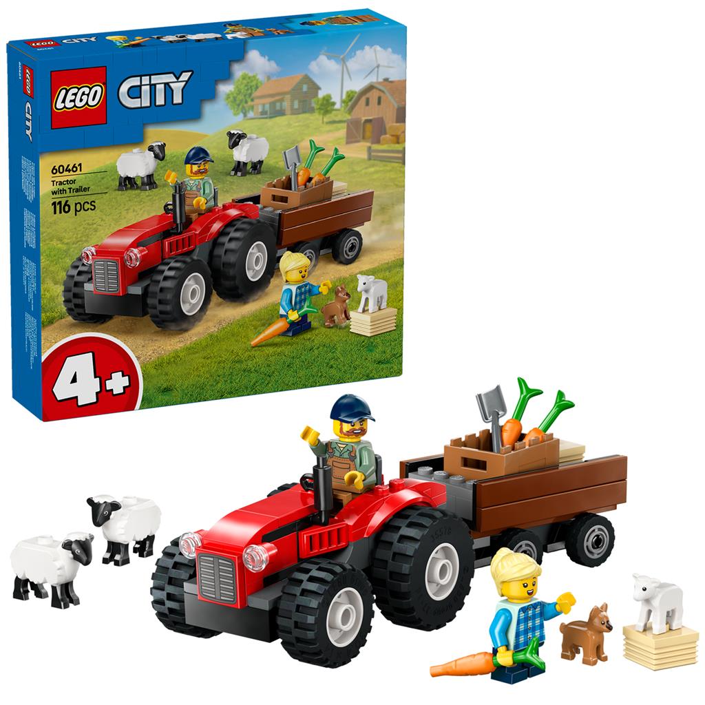 LEGO City 60461 City Great Vehicles Trattore + Rimorchio