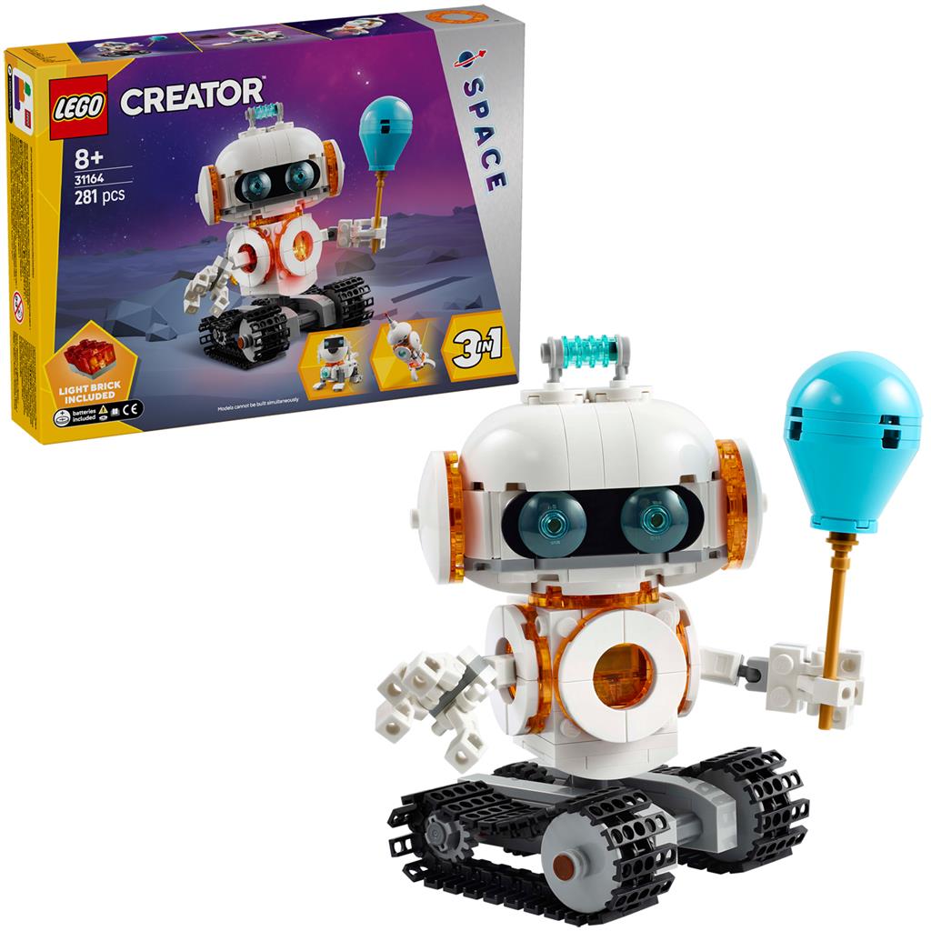 Robot spaziale 3 in 1 LEGO® Creator 31164