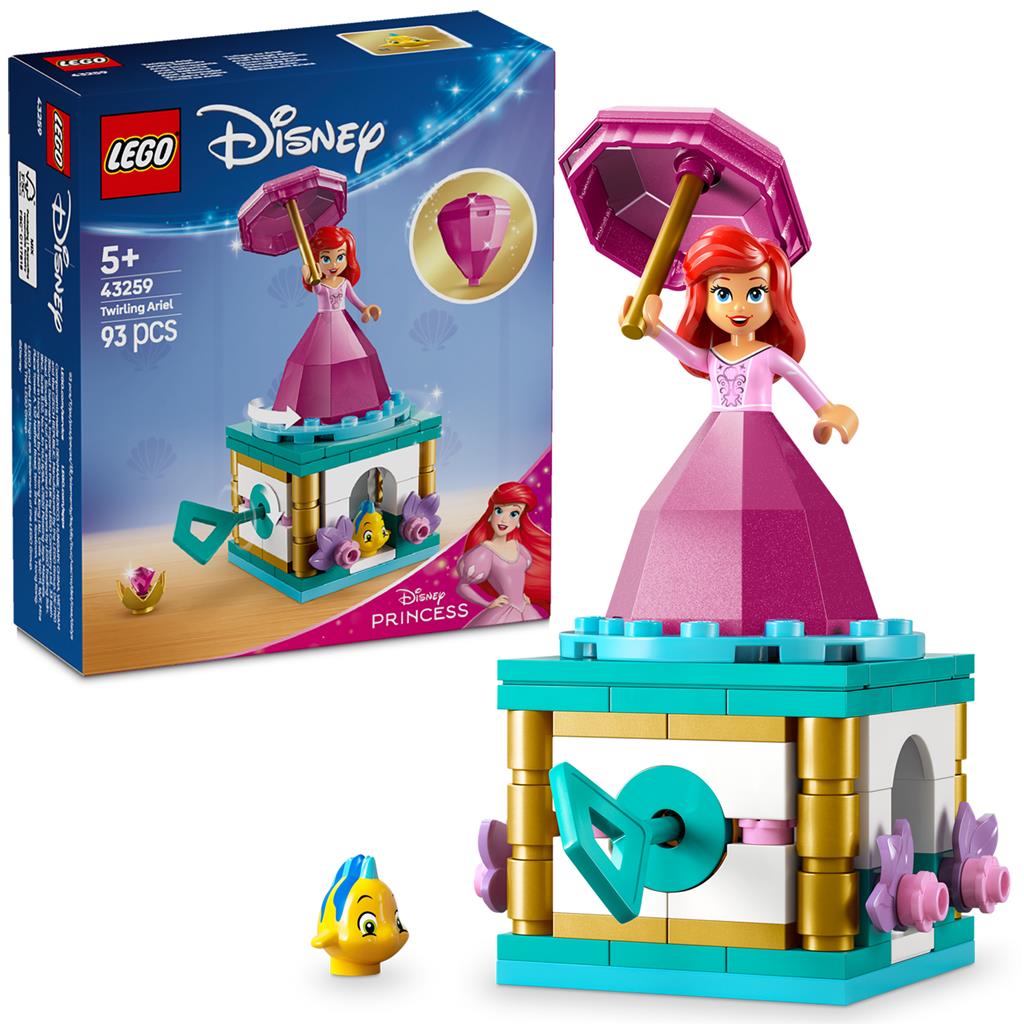 Lego 43259 Disney Princess Ariel Spinning