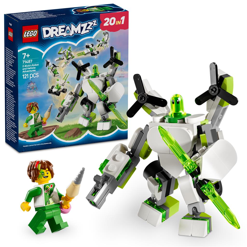 Lego 71487 Dreamzzz Z-Blob's Robot + Vehicle