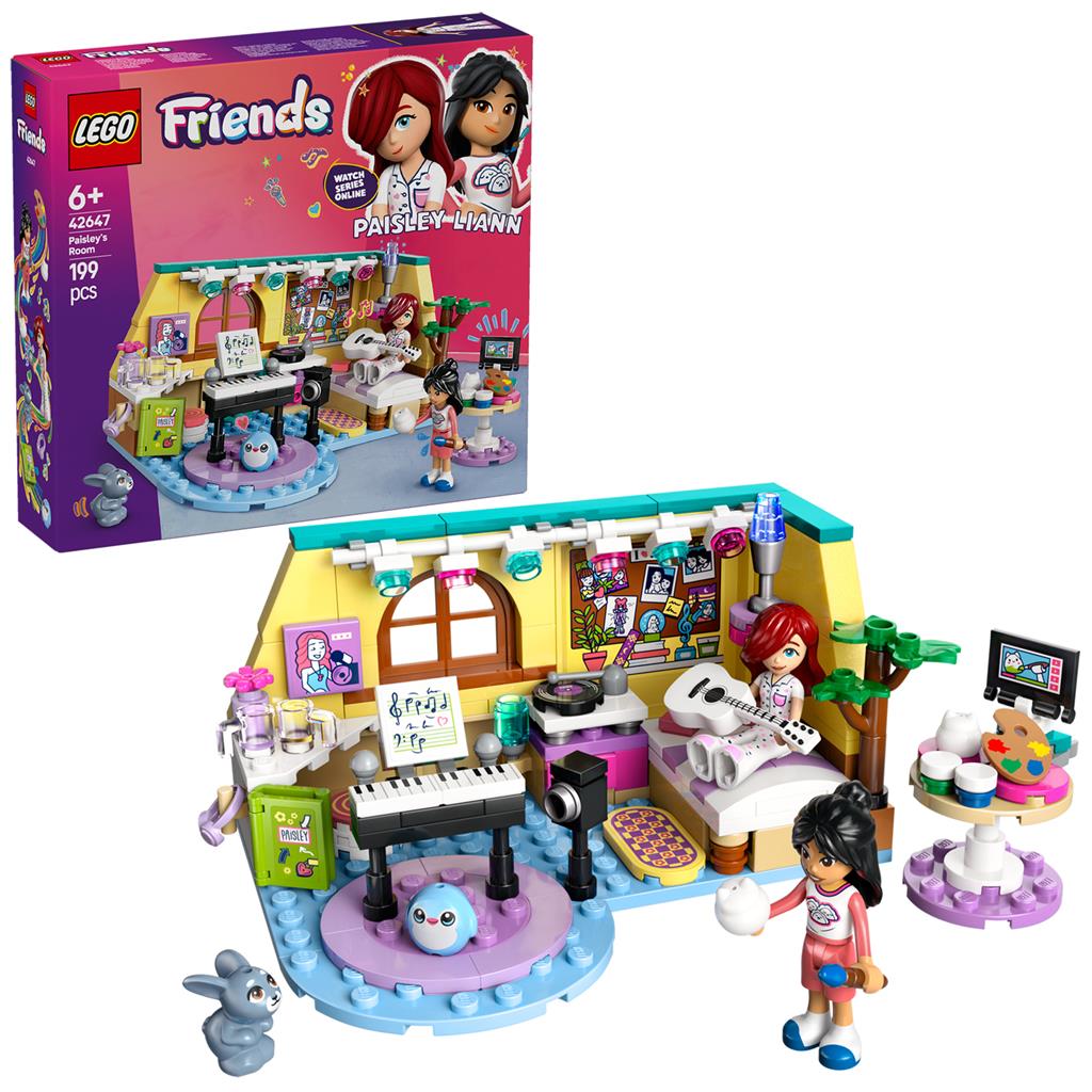 Lego 42647 Friends La stanza di Paisley