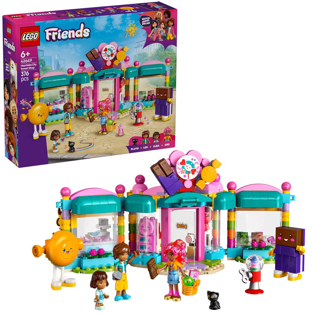 Lego 42649 Friends Il negozio di dolciumi di Heartlake City