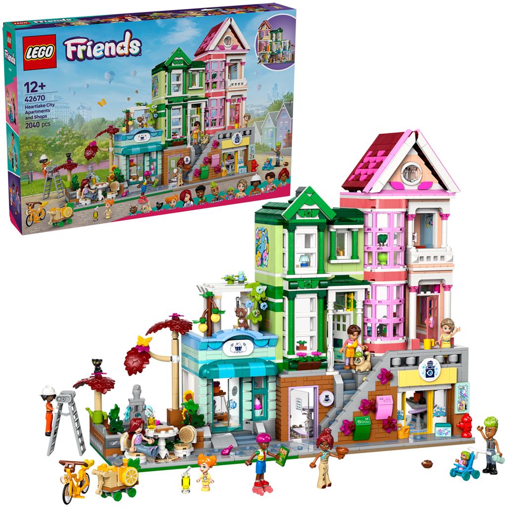 LEGO 42670 Friends Gli appartamenti di Heartlake City