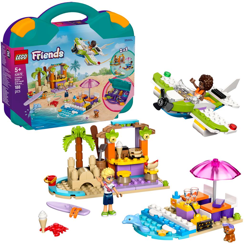 Valigia da spiaggia creativa LEGO® 42672 Friends