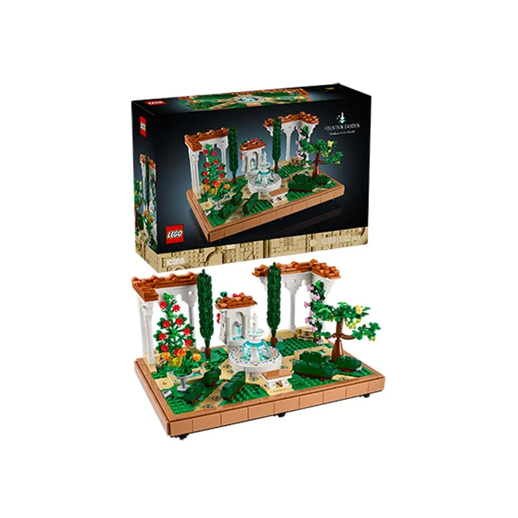 LEGO 10359 Icons Giardino Con Fontana