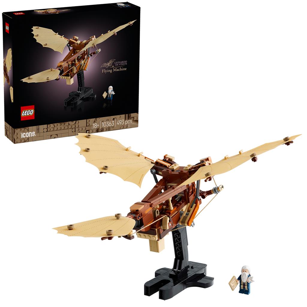 Lego® 10363 Icons Macchina Volante Leonardo Da Vinci