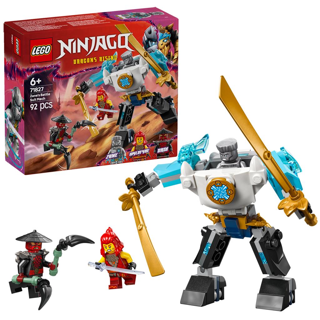 Lego 71827 Ninjago Mech da battaglia di Zane