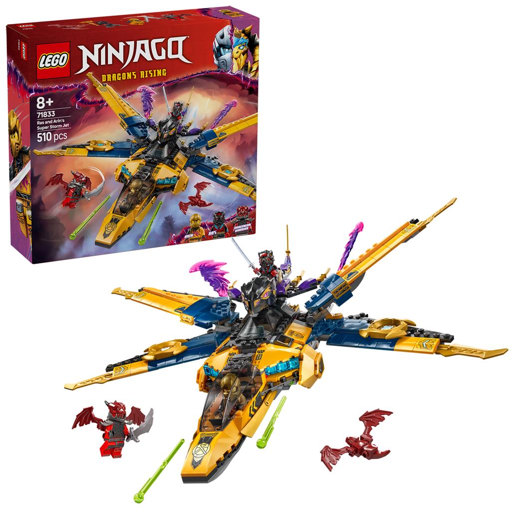 Lego 71833 Ninjago Race + Arin's Super Storm Plane