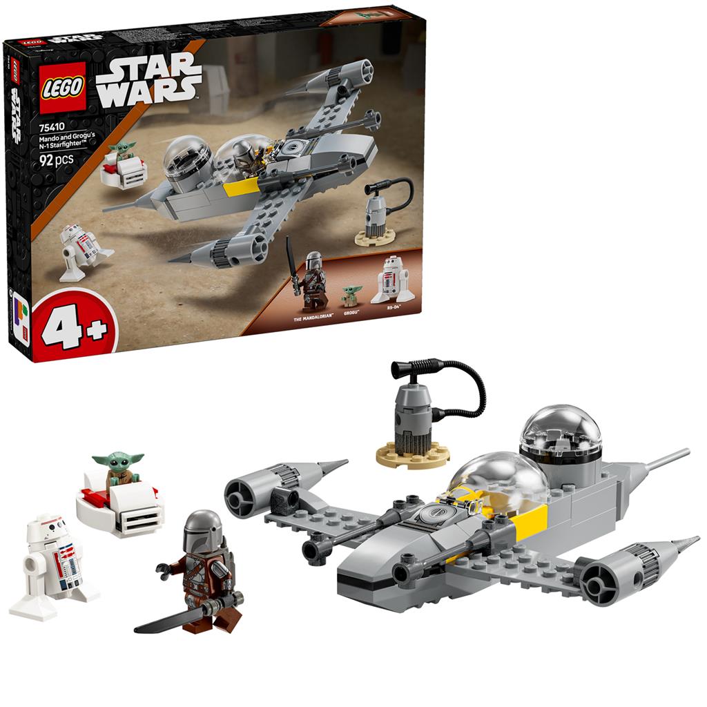 LEGO Star Wars N-1 Starfighter di Mando+Grogu 75410