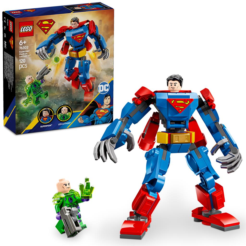 Lego 76302 Super Heroes DC Superman Mecha vs Lex