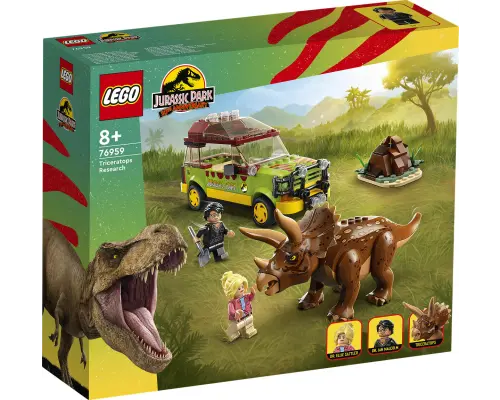 LEGO® 76959 Jurassic World Esplorazione del triceratopo