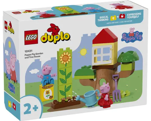 LEGO® DUPLO 10431 Peppa Pig Giardino e casa sull'albero di Peppa Pig