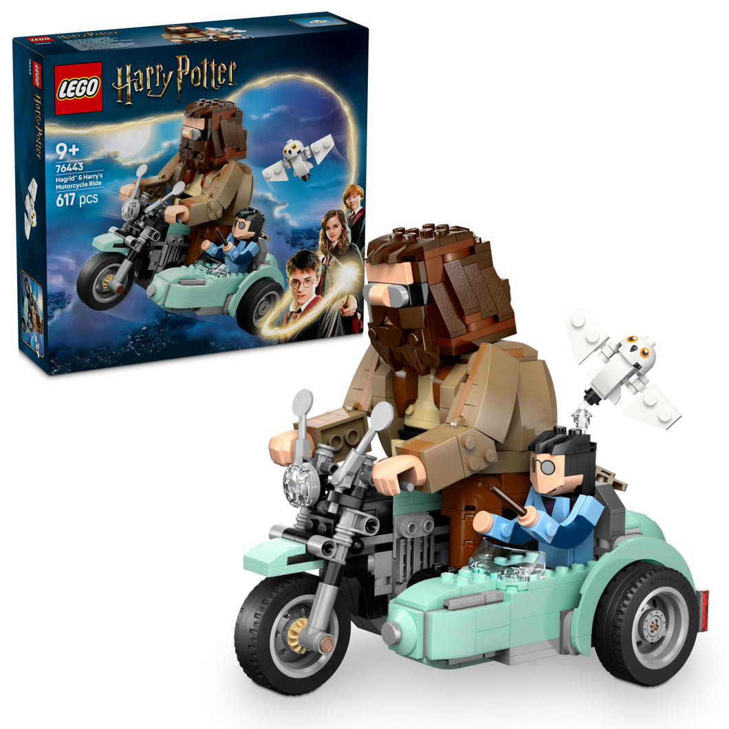 LEGO 76443 Harry Potter Il giro in moto di Hagrid e Harry