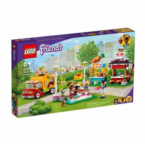 LEGO Friends 41701 Mercato del cibo di strada