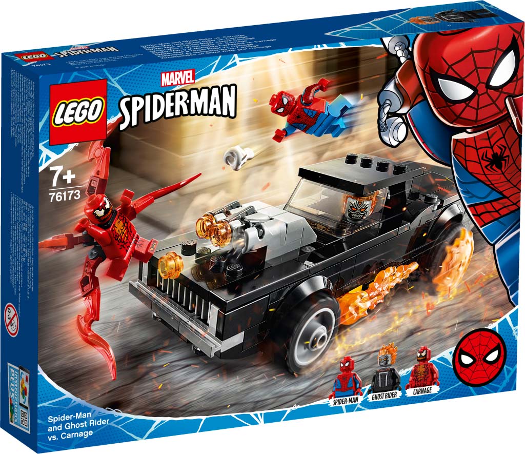 LEGO 76173 Marvel Spider-Man e il cavaliere fantasma contro. Carneficina