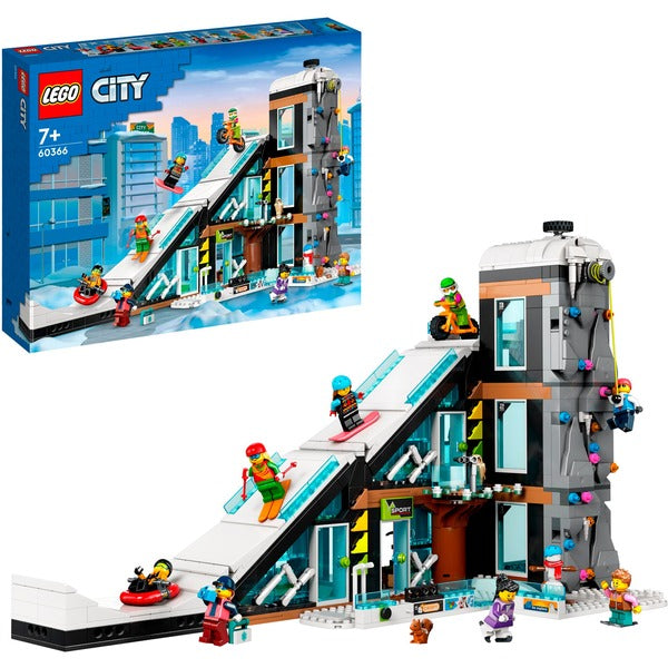 LEGO 60366 City Ski-en klimcentrum - Bricks4fun