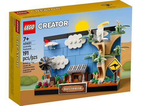 LEGO 40651 Creator postcard Australia