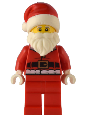 Minifigure LEGO speciale Babbo Natale (HOL284)