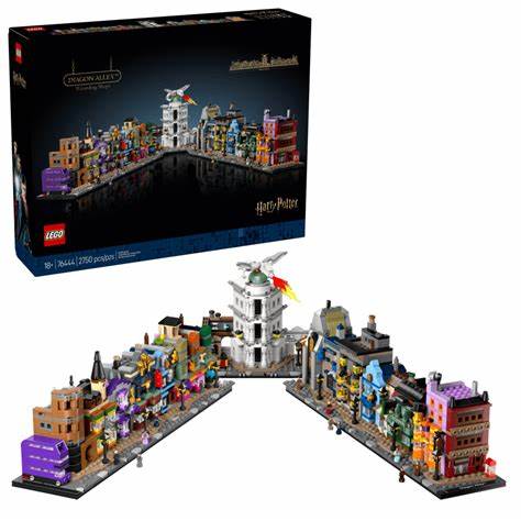 LEGO 76444 Harry Potter I negozi dei maghi di Diagon Alley