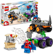 Carica l&#39;immagine nella visualizzazione Galleria, LEGO 10782 Super Heroes Hulk vs. Rhino truck duel - Bricks4fun
