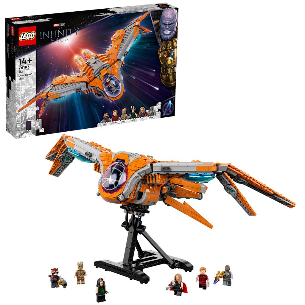 LEGO 76193 Super Heroes Het schip van de Guardians - Bricks4fun