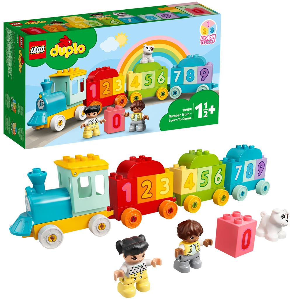 LEGO DUPLO My First Getallentrein - Leren tellen - Bricks4fun