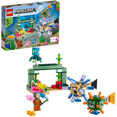 LEGO 21180 Minecraft De Bewakersstrijd - Bricks4fun