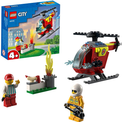 LEGO City 60318 Brandweerhelikopter - Bricks4fun