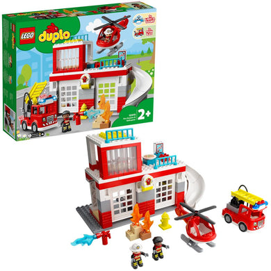 LEGO 10970 DUPLO Brandweerkazerne en Helikopter - Bricks4fun