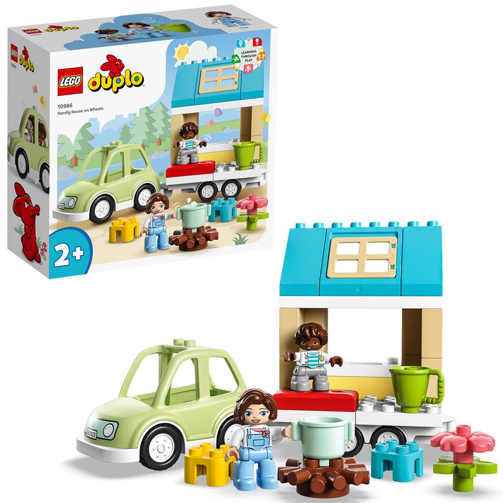 LEGO 10986 Duplo Familiehuis op wielen - Bricks4fun