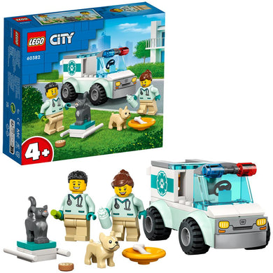 LEGO 60382 City Dierenarts Reddingswagen - Bricks4fun