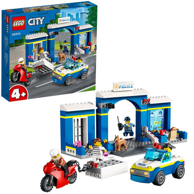 LEGO 60370  City Achtervolging Politiebureau - Bricks4fun