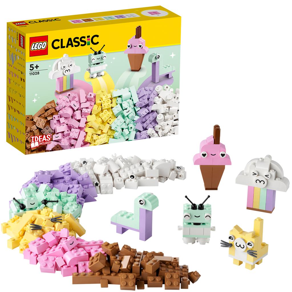 LEGO 11028 CLASSIC CREATIEF SPELEN MET PASTELKLEUR - Bricks4fun