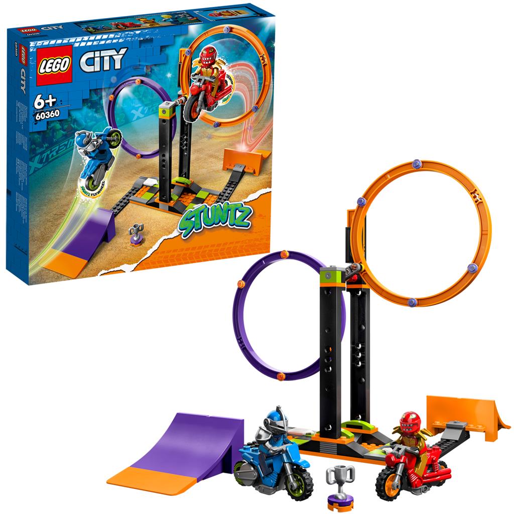 LEGO 60360 City Spinning Stunt-uitdaging - Bricks4fun