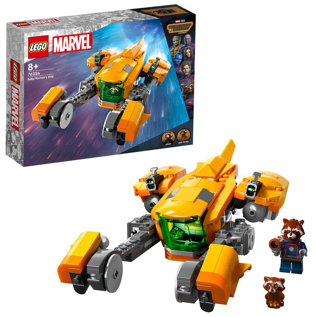 LEGO 76254 Super Heroes  Het schip van Baby Rocket - Bricks4fun